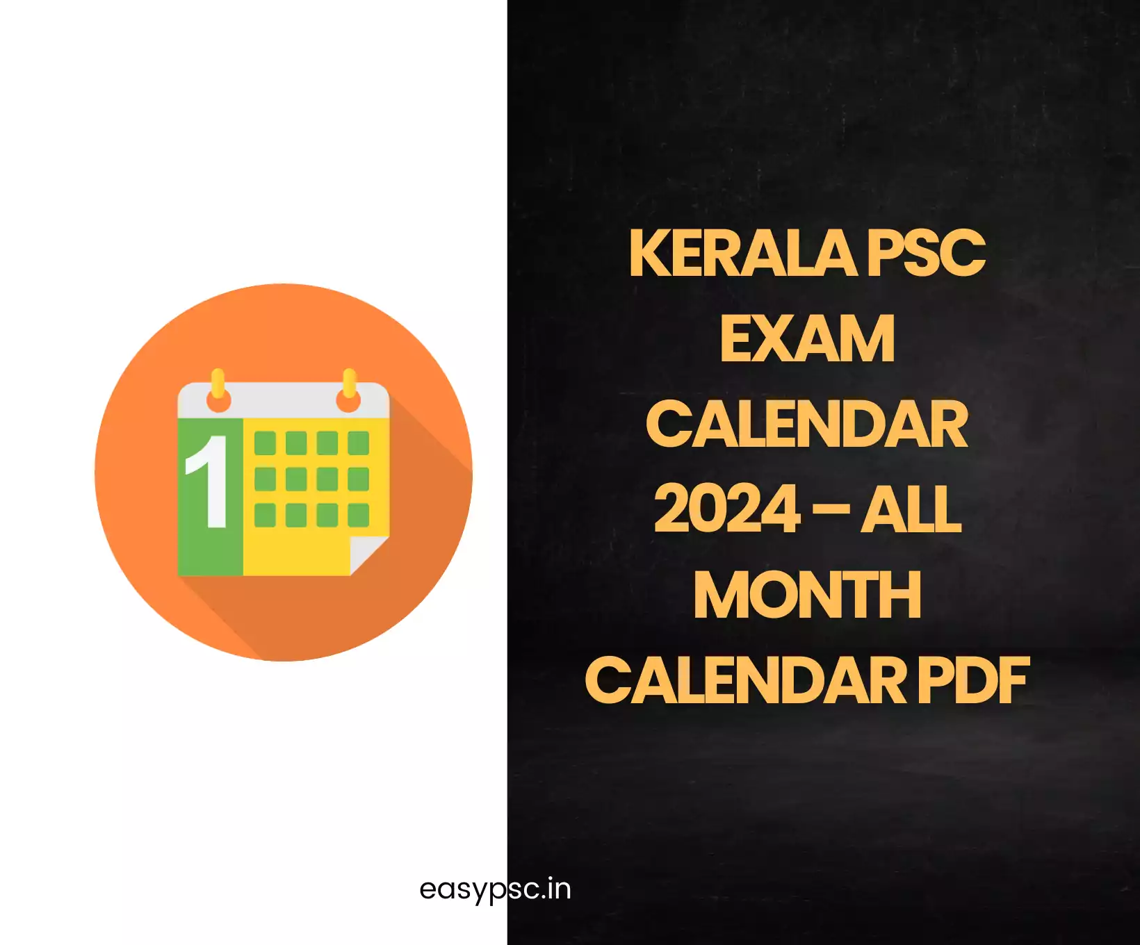 Kerala PSC Exam Calendar 2024 All Month Calendar PDF Easy Jobs